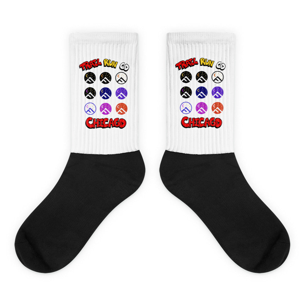 race day / rest day socks