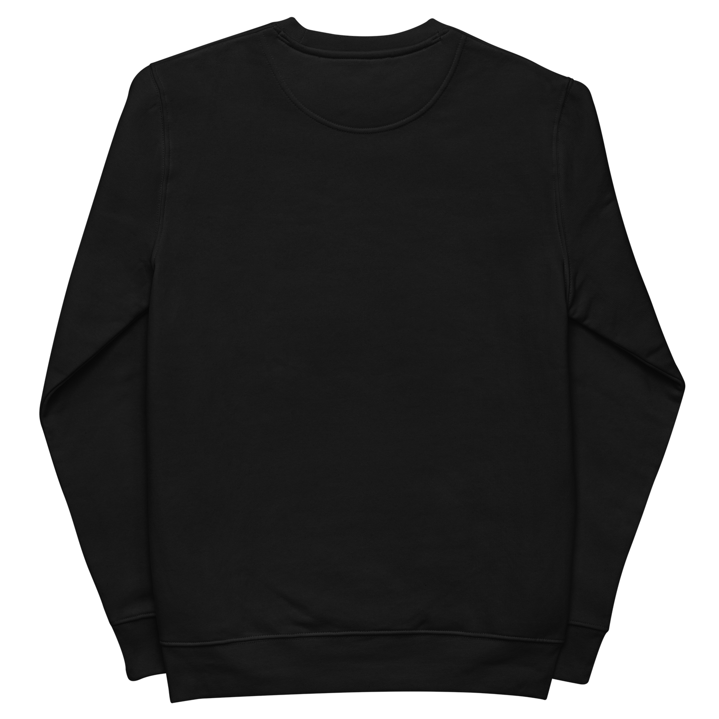 blacked-out logo sweatshirt (unisex)