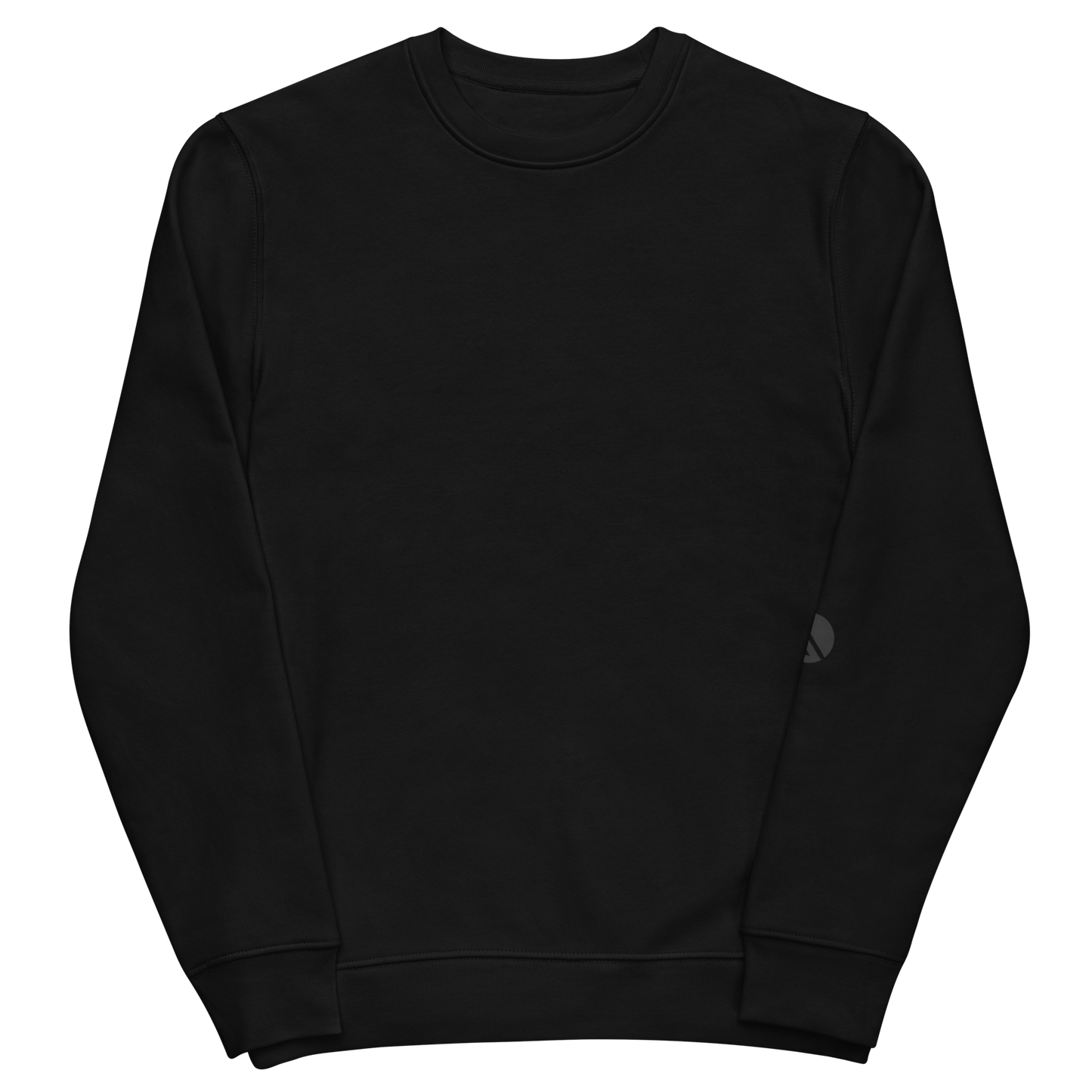blacked-out logo sweatshirt (unisex)