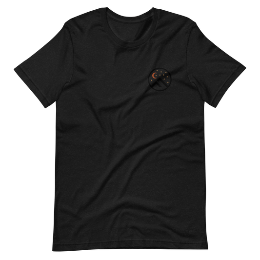 bubble logo embroidered tee (unisex)