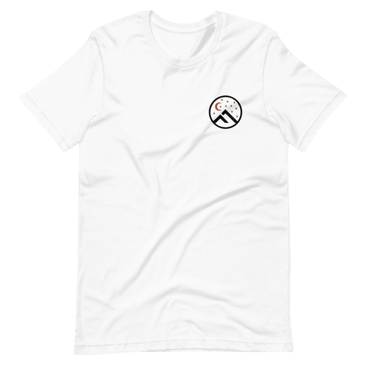 bubble logo embroidered tee (unisex)